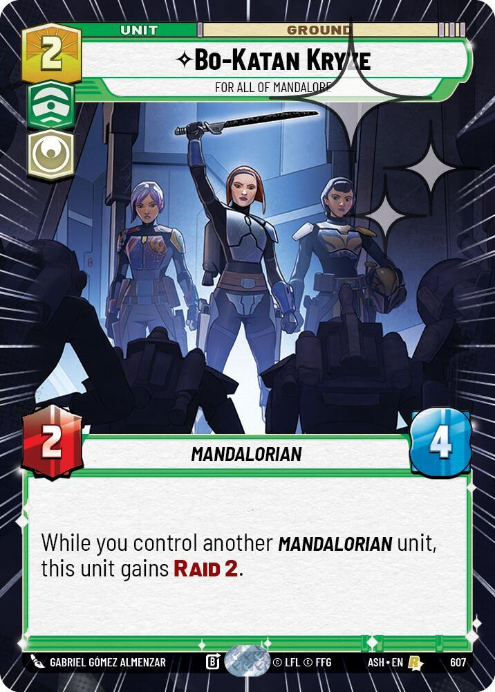 Bo-Katan Kryze - For All of Mandalore (Hyperspace Foil)