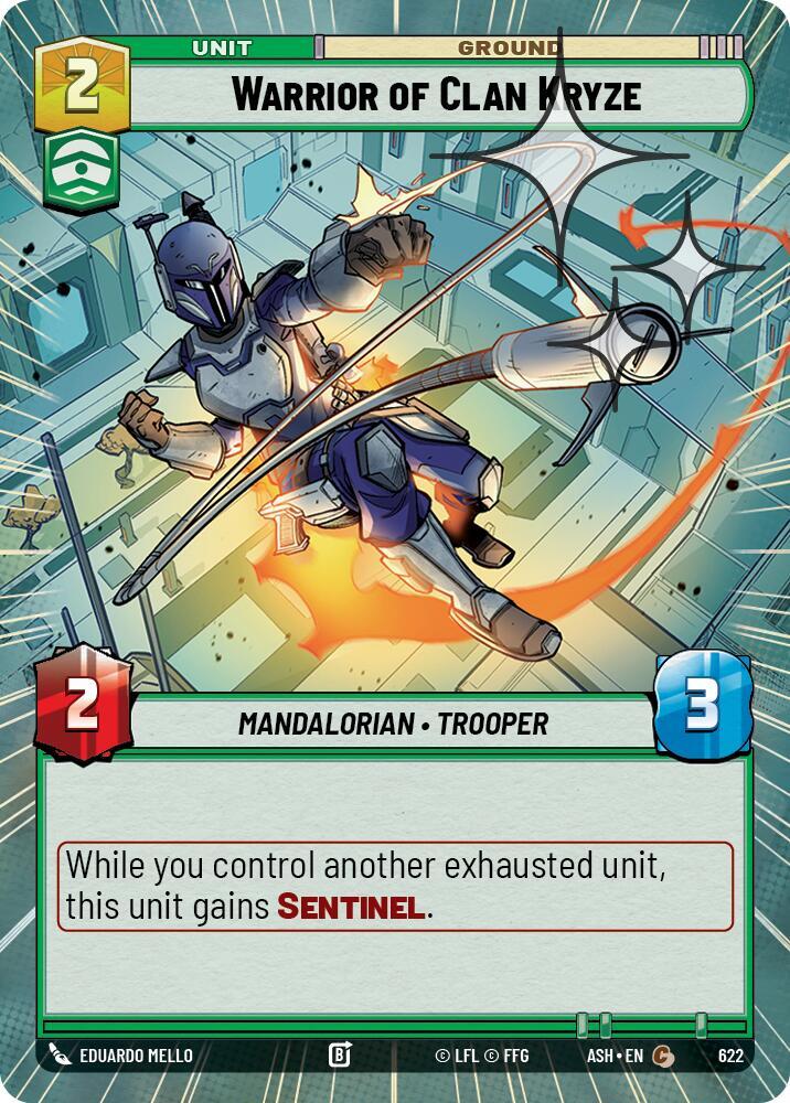 Warrior of Clan Kryze (Hyperspace Foil)