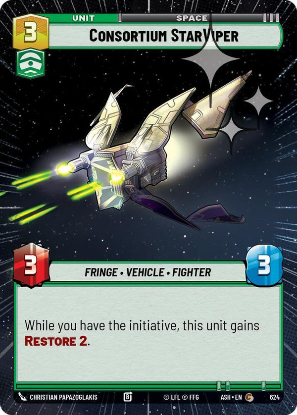 Consortium StarViper (Hyperspace Foil) - Star Wars Unlimited