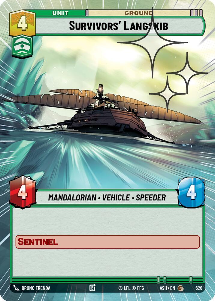 Survivors' Langskib (Hyperspace Foil)