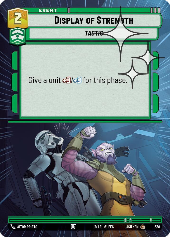 Display of Strength (Hyperspace Foil)