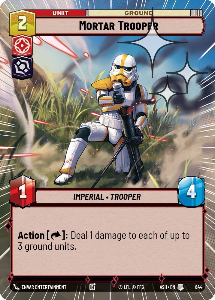 Mortar Trooper (Hyperspace Foil)