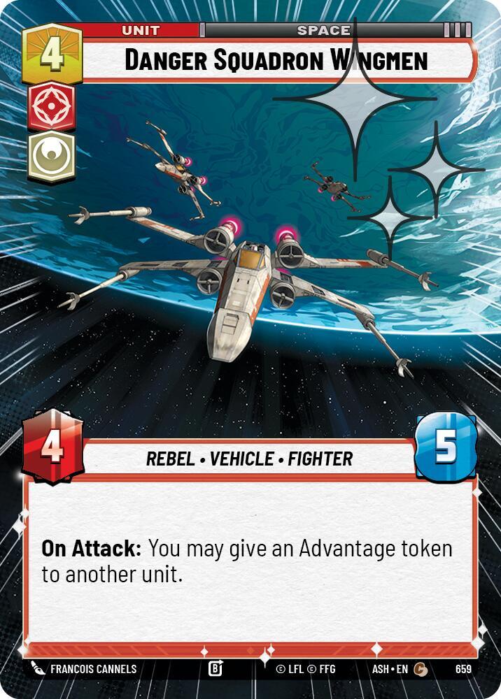 Danger Squadron Wingmen (Hyperspace Foil)