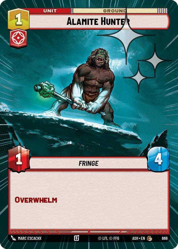 Alamite Hunter (Hyperspace Foil)