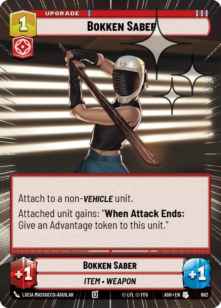 Bokken Saber (Hyperspace Foil)