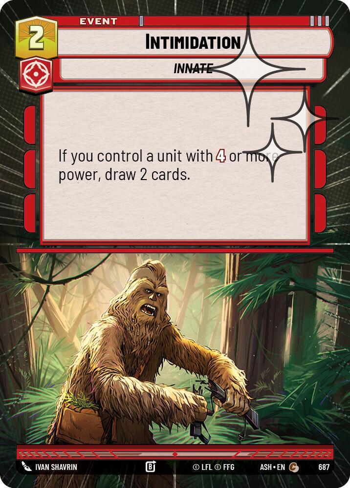 Intimidation (Hyperspace Foil)
