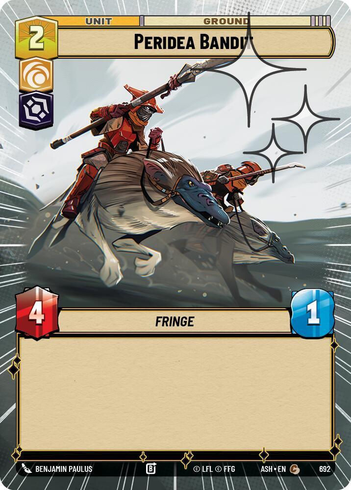 Peridea Bandit (Hyperspace Foil)