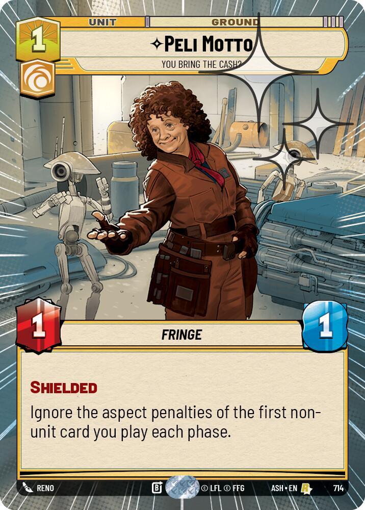 Peli Motto - You Bring the Cash? (Hyperspace Foil)