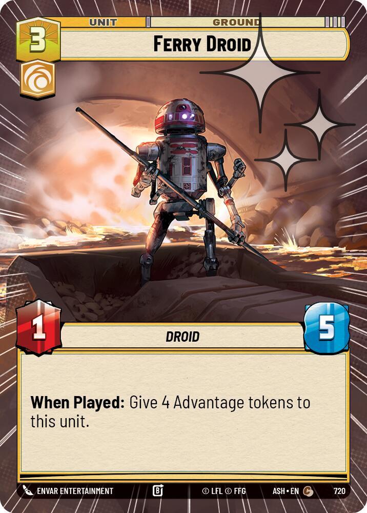 Ferry Droid (Hyperspace Foil)