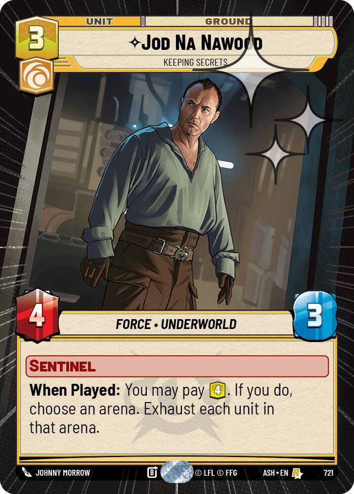Jod Na Nawood - Keeping Secrets (Hyperspace Foil)