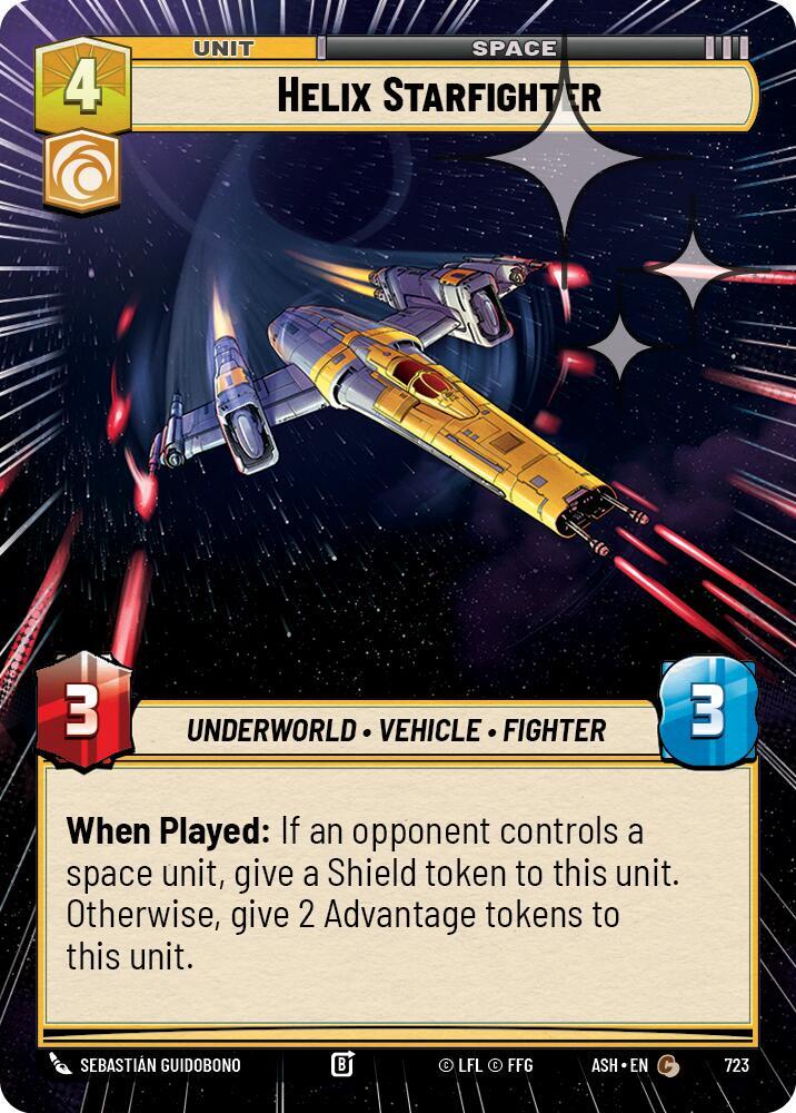 Helix Starfighter (Hyperspace Foil)