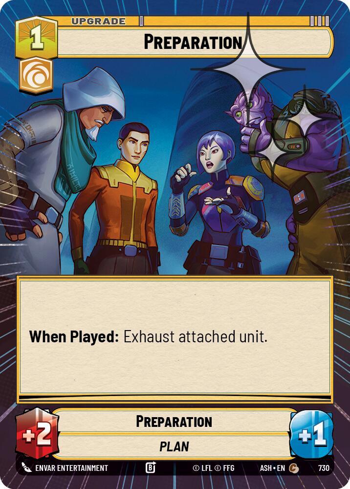 Preparation (Hyperspace Foil)