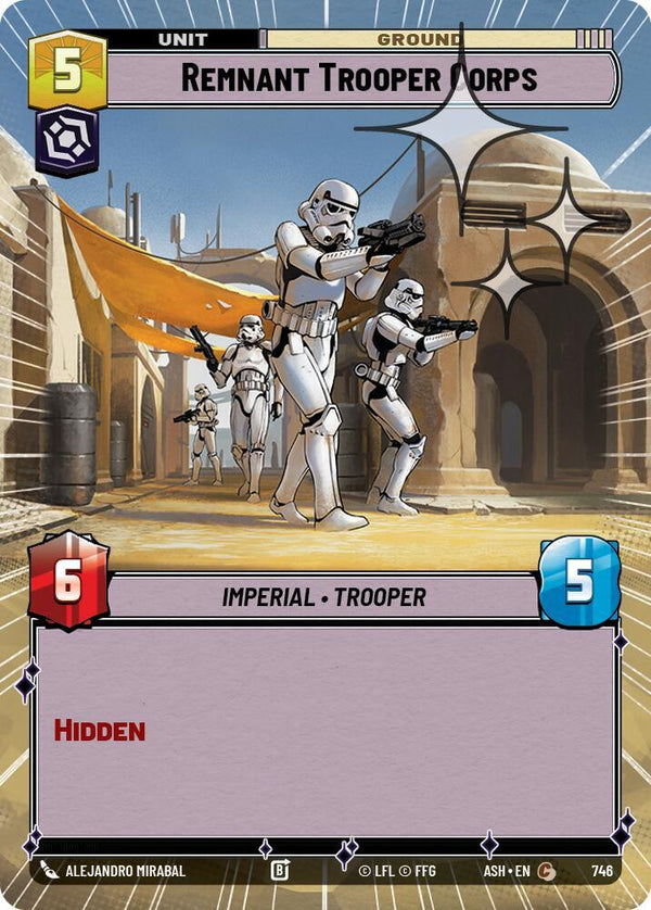 Remnant Trooper Corps (Hyperspace Foil) - Star Wars Unlimited