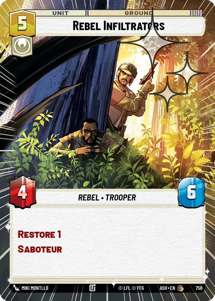 Rebel Infiltrators (Hyperspace Foil)