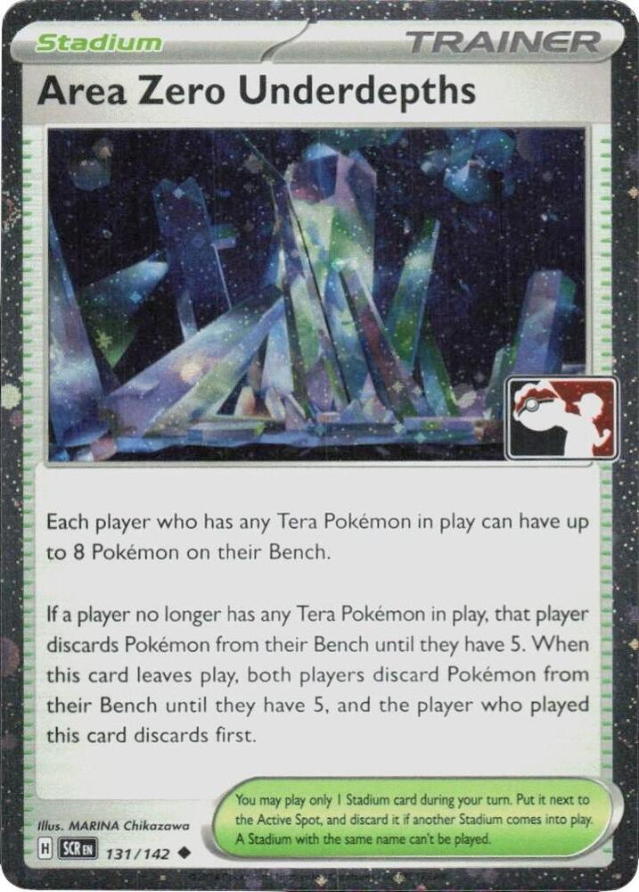 Area Zero Underdepths - 131/142 (Cosmos Holo)