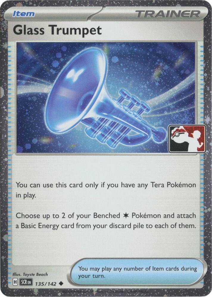 Glass Trumpet - 135/142 (Cosmos Holo)