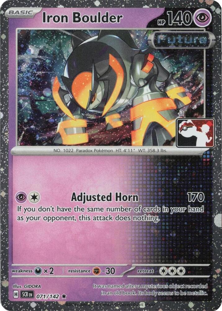 Iron Boulder - 071/142 (Cosmos Holo)
