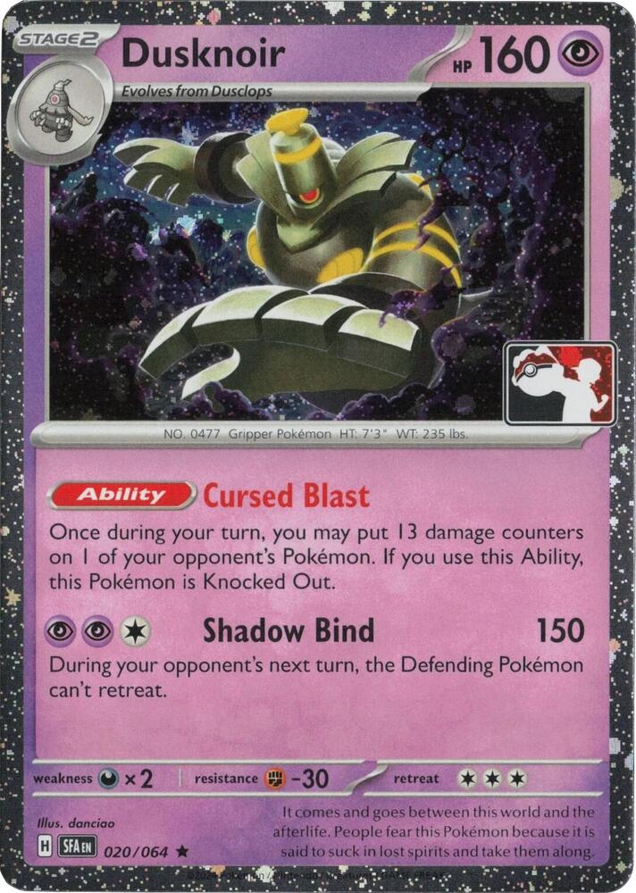 Dusknoir - 020/064 (Cosmos Holo)