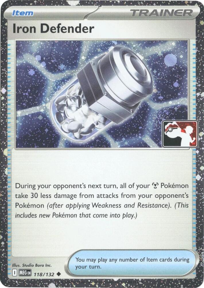 Iron Defender - 118/132 (Cosmos Holo)