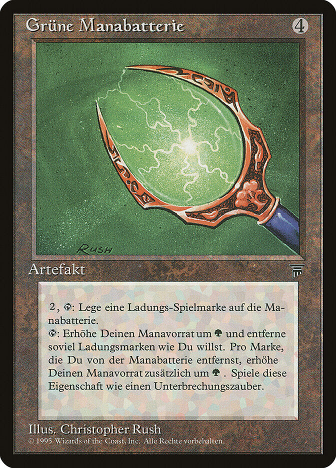 Green Mana Battery (German) - "GruneManabatterie"