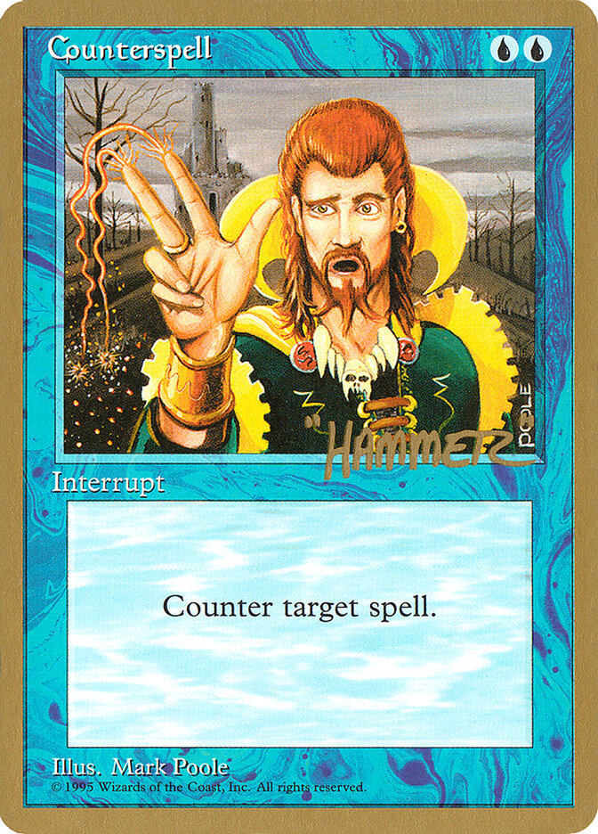 Counterspell - 1996 Shawn "Hammer" Regnier (4ED)