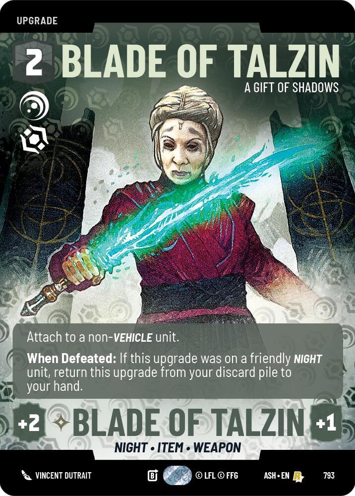 Blade of Talzin - A Gift of Shadows (Prestige)