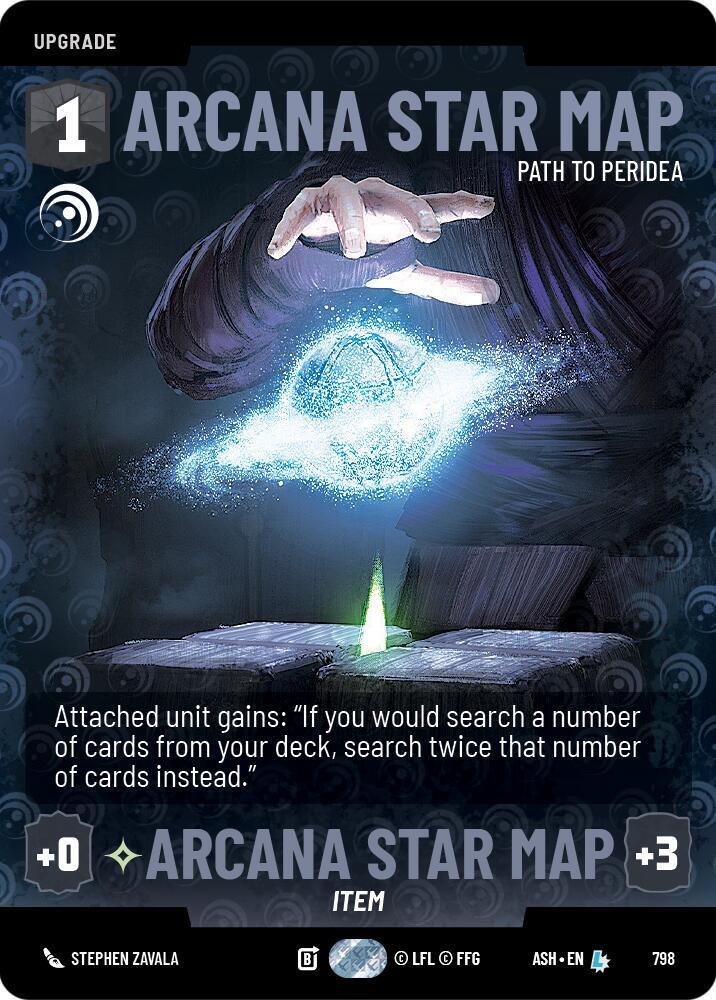 Arcana Star Map - Path to Peridea (Prestige)