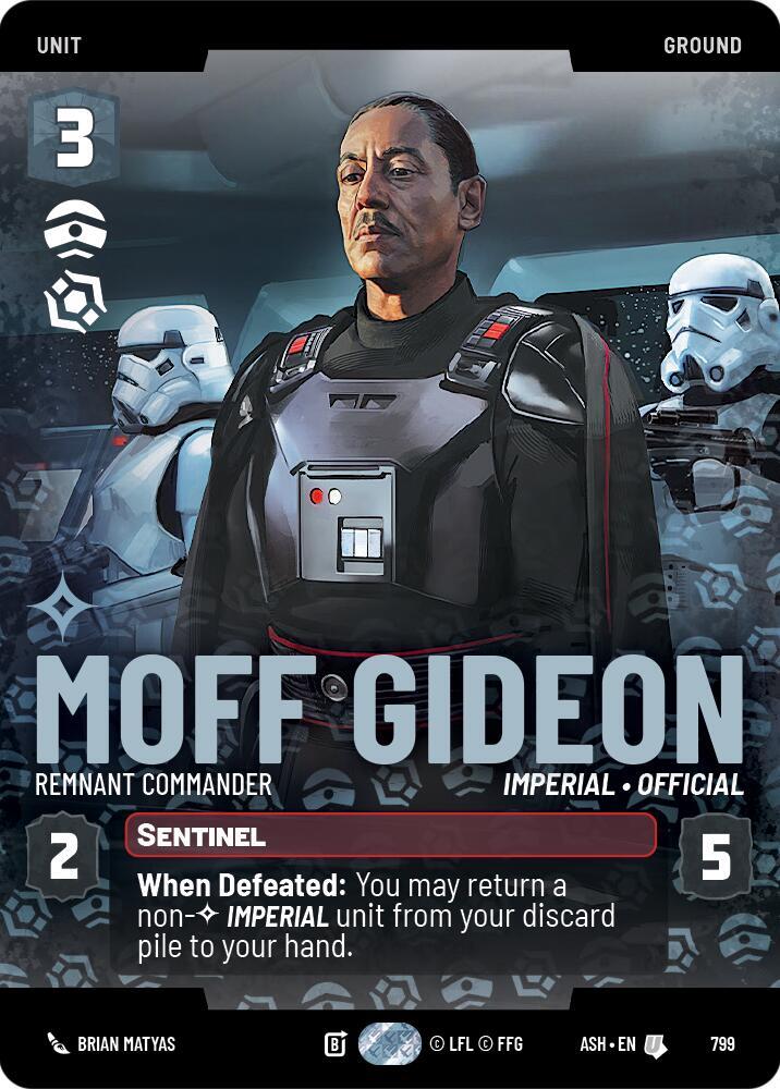 Moff Gideon - Remnant Commander (Prestige)