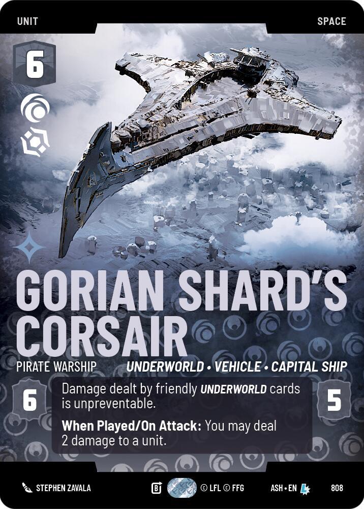Gorian Shard's Corsair - Pirate Warship (Prestige)