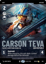 Carson Teva - There's Something Going On (Prestige) - Star Wars Unlimited