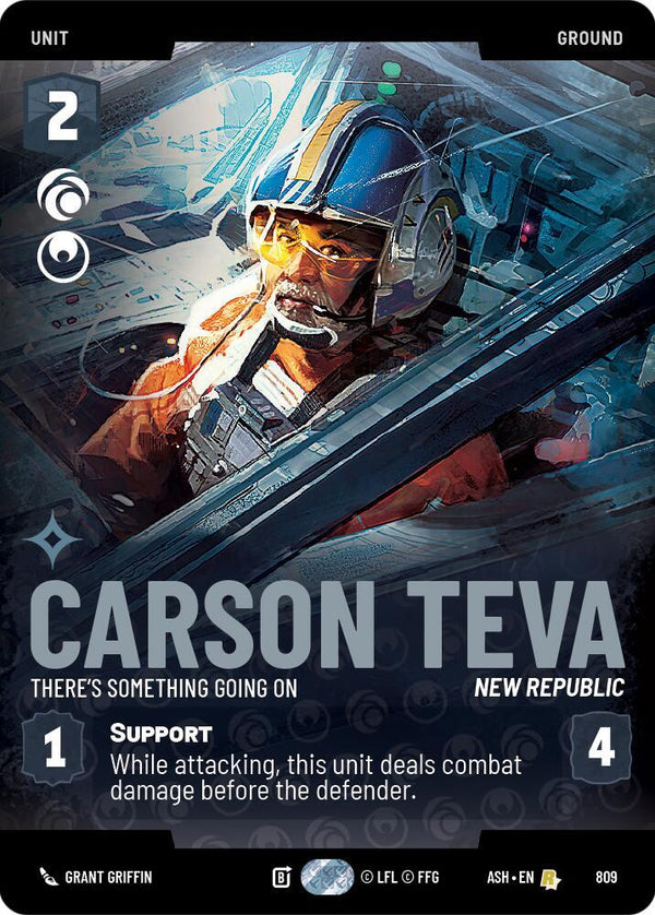 Carson Teva - There's Something Going On (Prestige) - Star Wars Unlimited