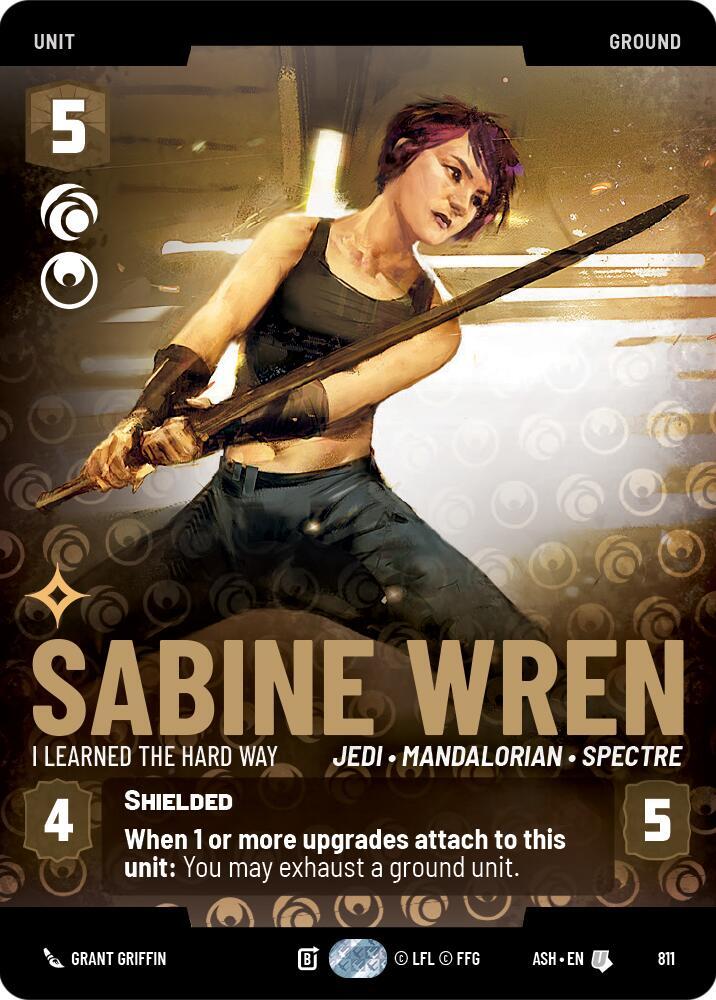 Sabine Wren - I Learned the Hard Way (Prestige)