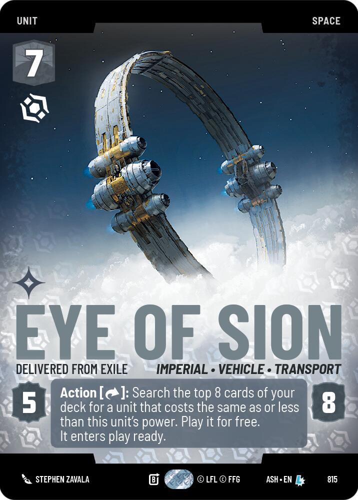 Eye of Sion - Delivered from Exile (Prestige)