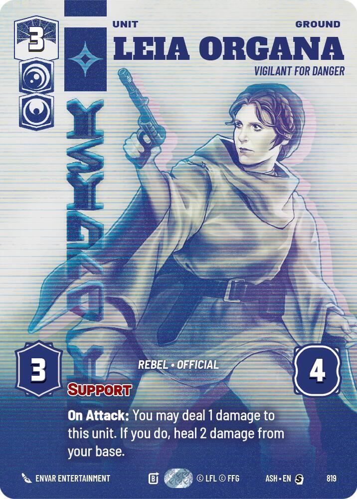 Leia Organa - Vigilant for Danger (Prestige)