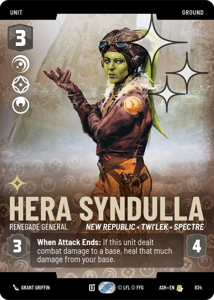 Hera Syndulla - Renegade General (Prestige Foil)