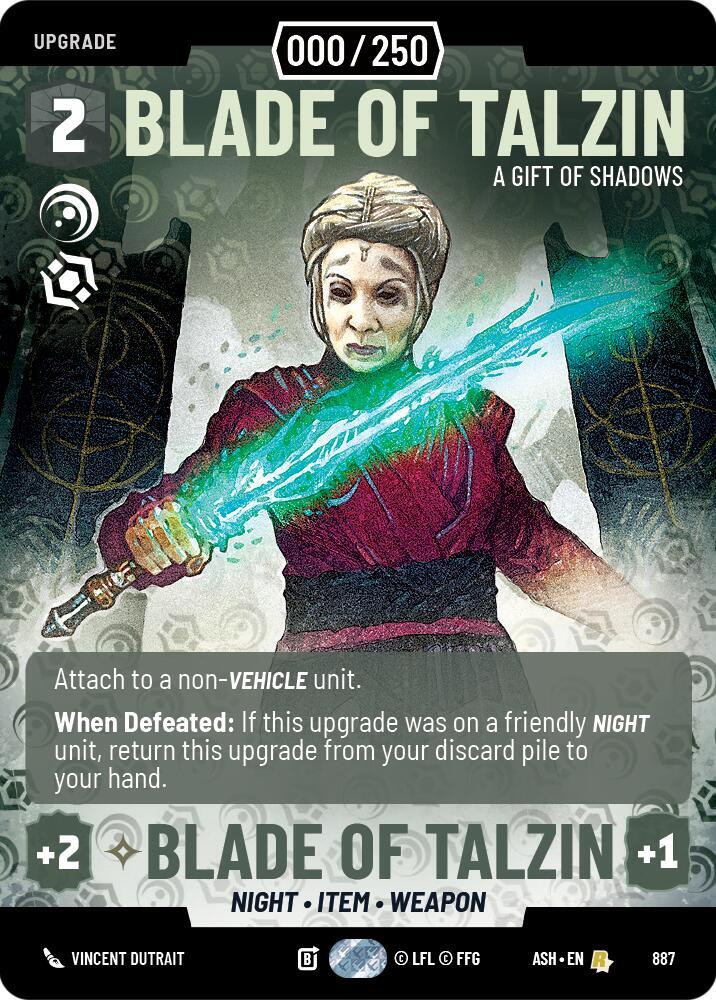 Blade of Talzin - A Gift of Shadows (Serialized)