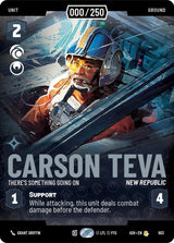 Carson Teva - There's Something Going On (Serialized) - Star Wars Unlimited