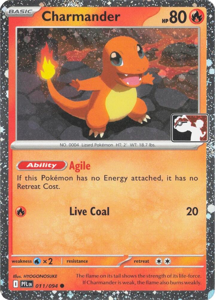 Charmander - 011/094 (Cosmos Holo)