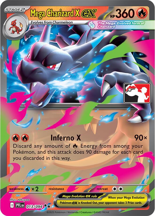 Mega Charizard X ex - 013/094