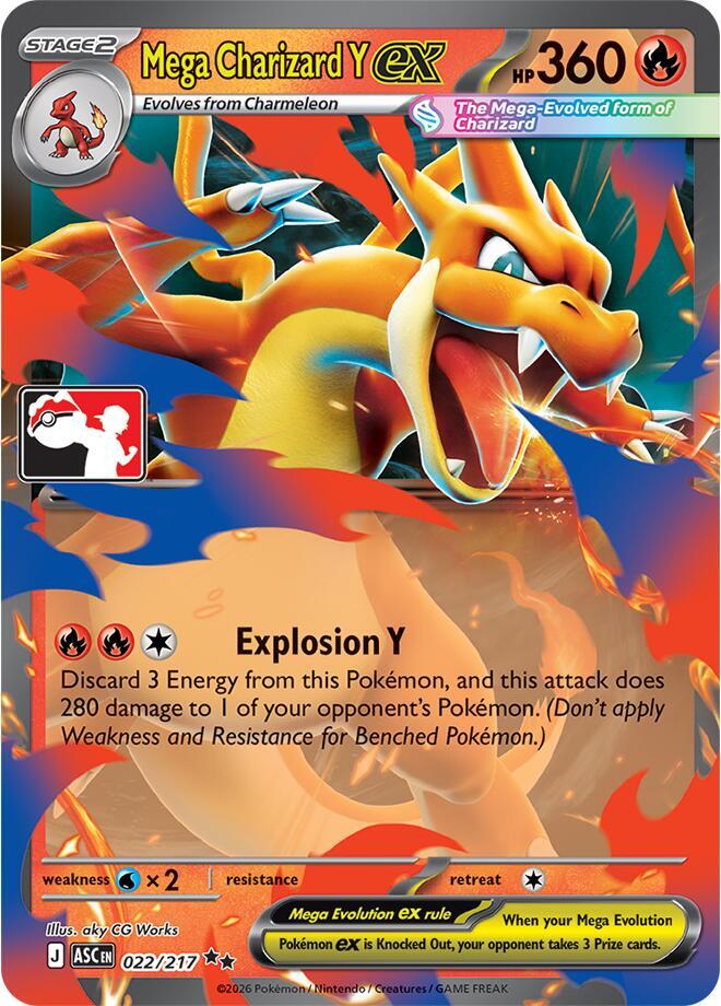 Mega Charizard Y ex - 022/217