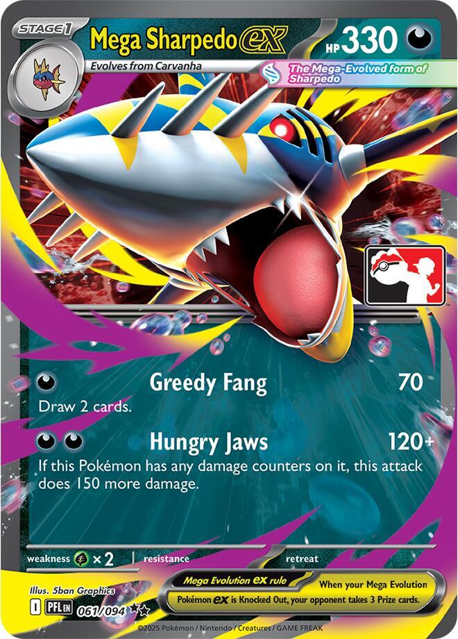 Mega Sharpedo ex - 061/094