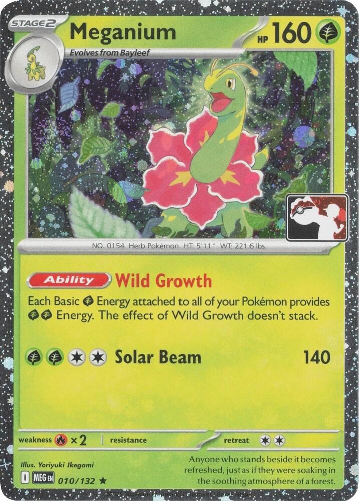 Meganium - 010/132 (Cosmos Holo)