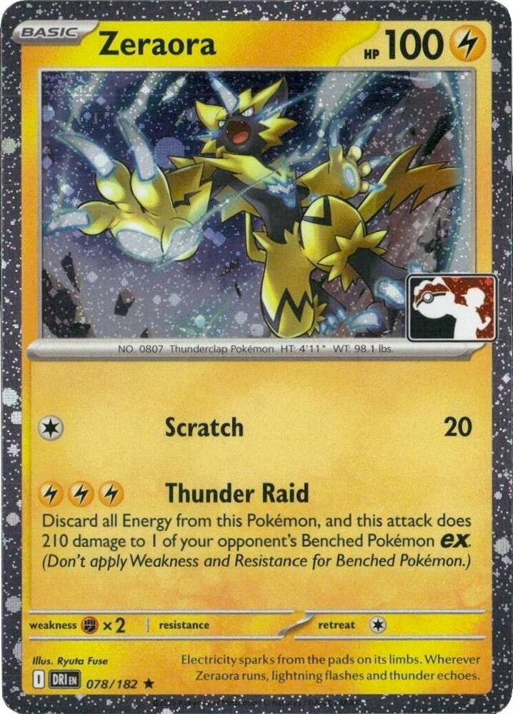 Zeraora - 078/182 (Cosmos Holo)