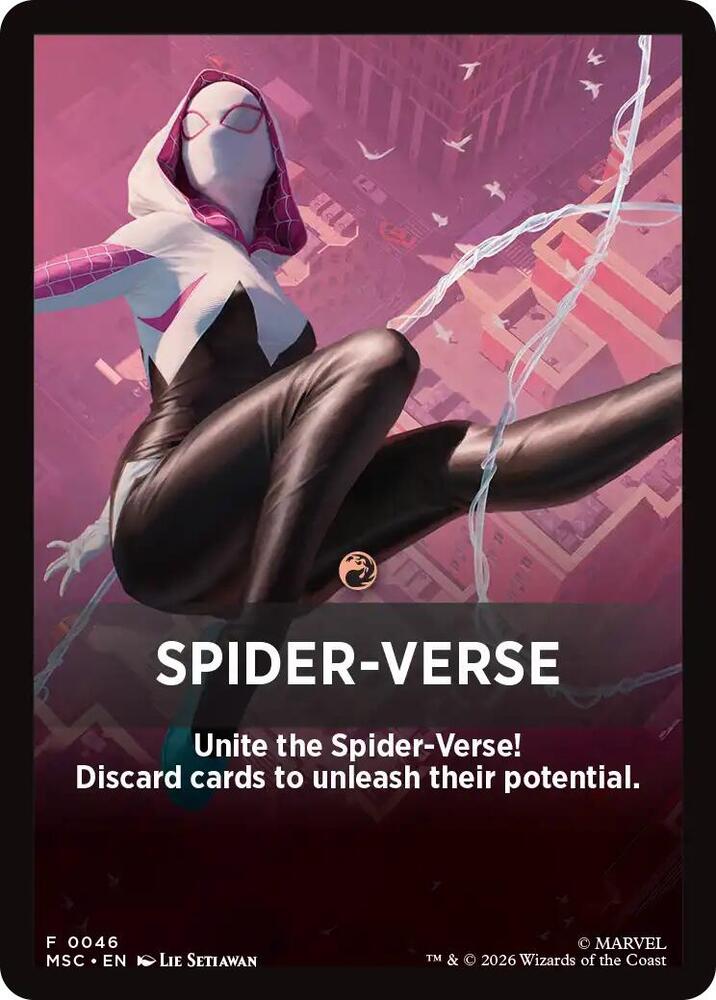 Spider-Verse Theme Card