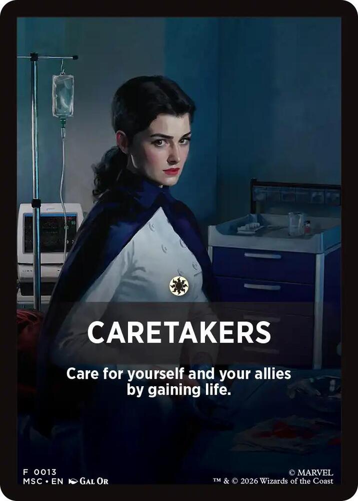 Caretakers Theme Card