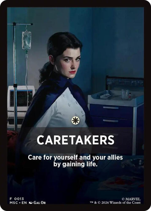 Caretakers Theme Card - Magic: The Gathering