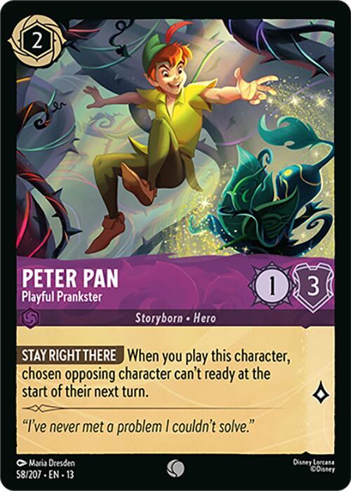 Peter Pan - Playful Prankster