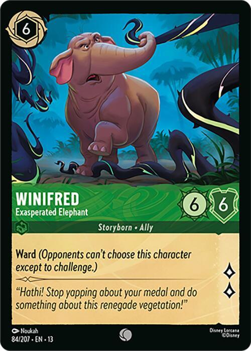 Winifred - Exasperated Elephant
