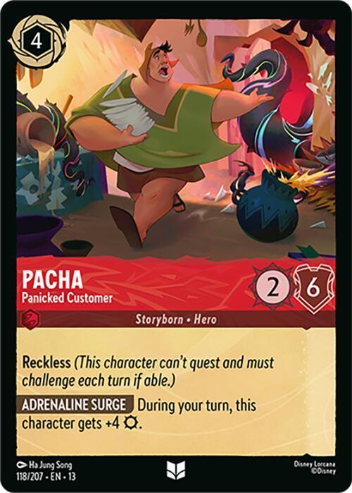 Pacha - Panicked Customer
