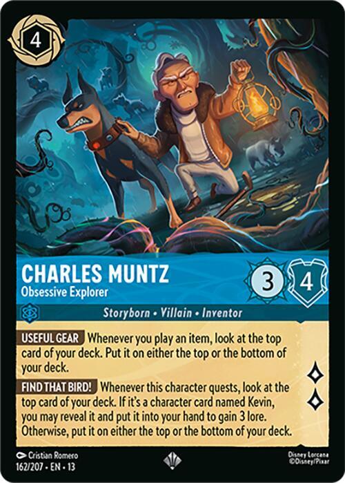 Charles Muntz - Obsessive Explorer (Attack of the Vine! 162/207) - Disney Lorcana